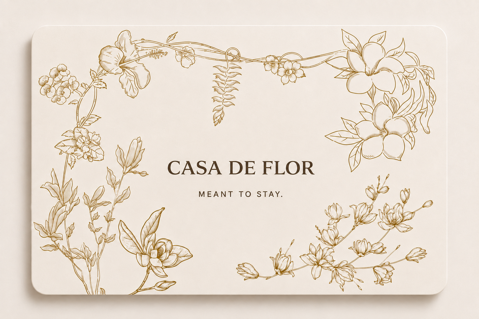 CASA DE FLOR Gift Card
